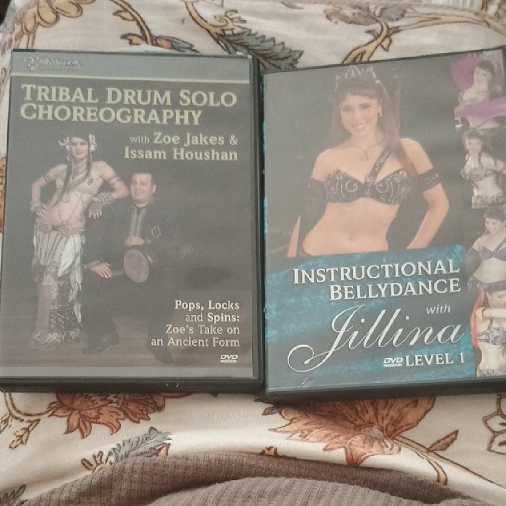 Tribal Drum Solo and Instructional Bellydance DVDs